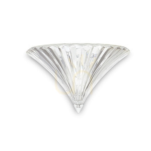 Wandleuchte Ideallux Santa AP1 Big Transparent Glas Chrom E14 087368 0 Wandleuchte Ideallux Santa AP1 Big Transparent Glas Chrom E14 087368 small 0