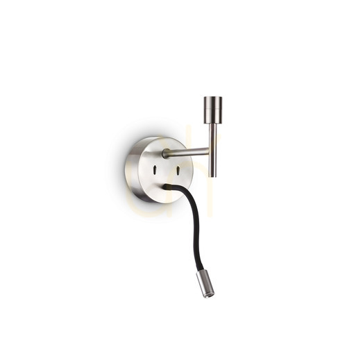 Prüfen Wandleuchte Ideallux SET UP MAP2 Nickel 2-flammig 259833