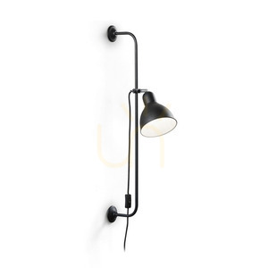 Wandleuchte Ideallux Shower AP1 schwarz Metall E27 179643 0 Wandleuchte Ideallux Shower AP1 schwarz Metall E27 179643 small 0