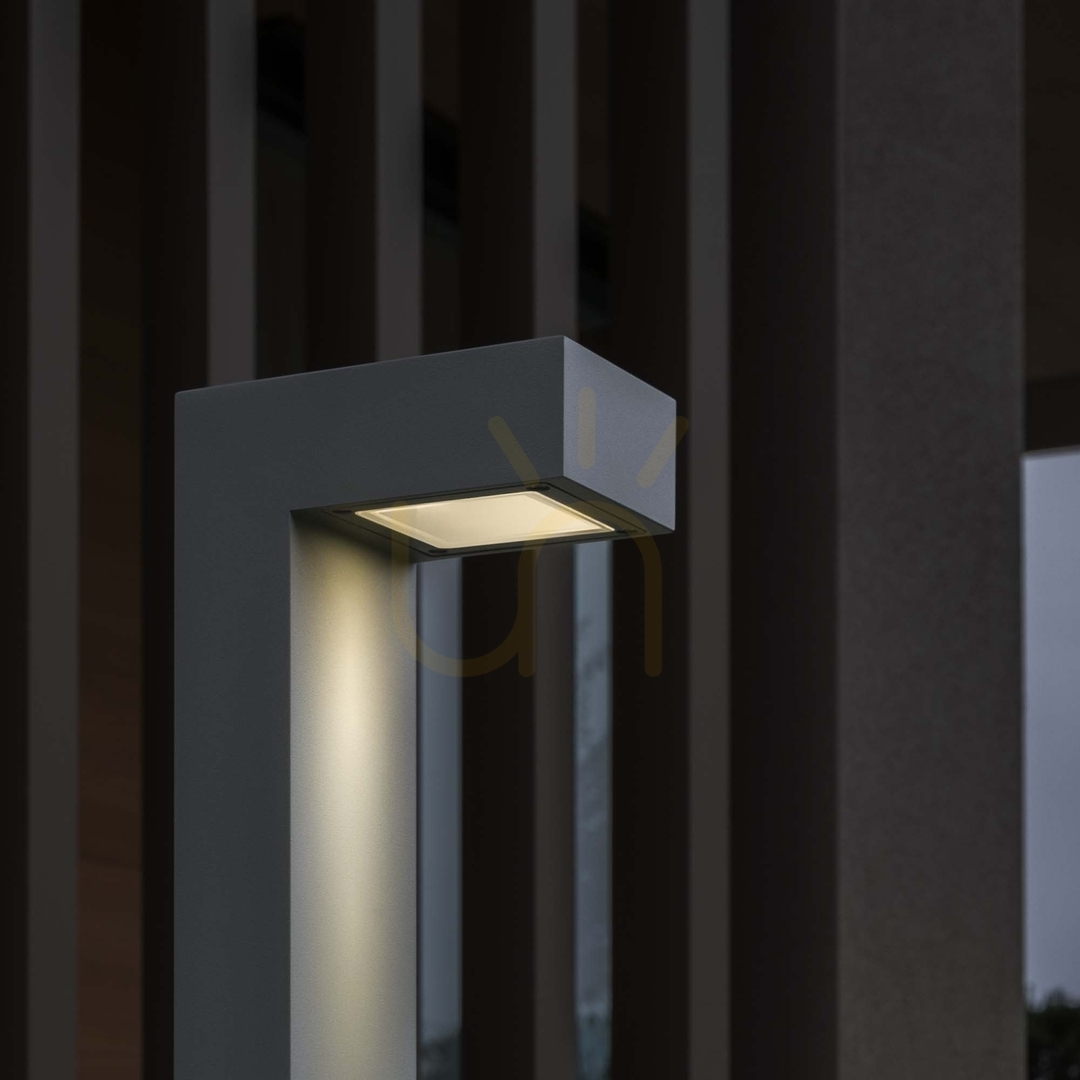 Prüfen Außenstehleuchte Ideallux Sirio H60 schwarz GX53 115115 Außenstehleuchte Ideallux Sirio H60 schwarz GX53 115115
