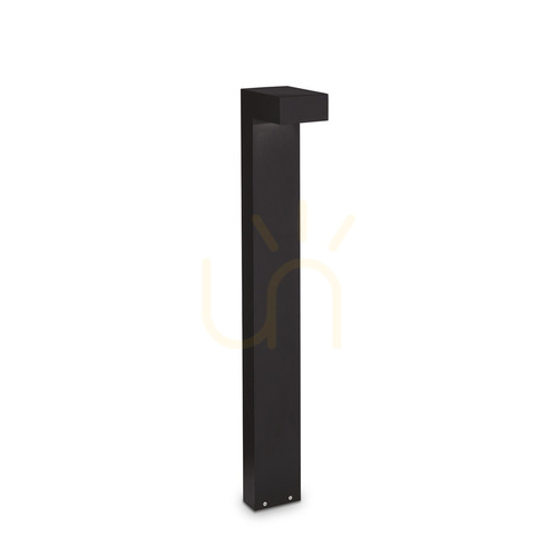 Prüfen Außenstehleuchte Ideallux Sirio PT2 H80 schwarz Aluminium GX53 115108