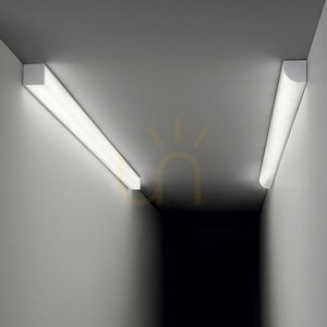 LED-Profil Ideallux SLOT ANG TONDO Weiß 3000 mm 204635 small 2