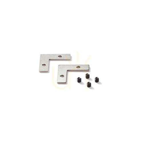Prüfen Zubehör Ideallux SLOT Kit Destra Sinistra Aluminium Silber 300 cm 223759