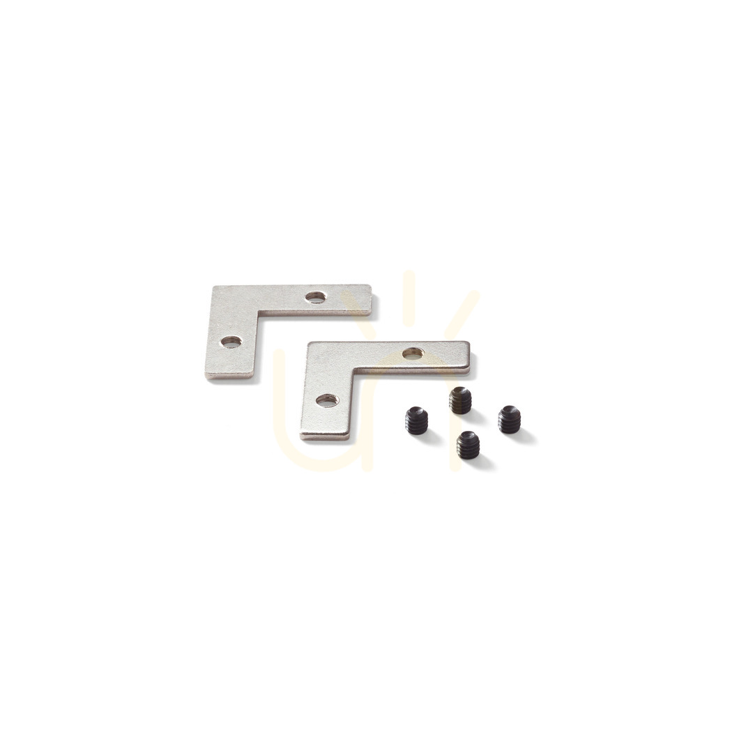 Prüfen Zubehör Ideallux SLOT Kit Destra Sinistra Aluminium Silber 300 cm 223759 Zubehör Ideallux SLOT Kit Destra Sinistra Aluminium Silber 300 cm 223759
