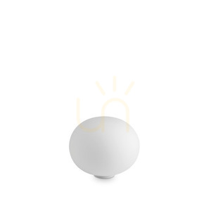 Tischleuchte Ideallux SMARTIES TL1 D40 weiß Glas E27 327914 small 0