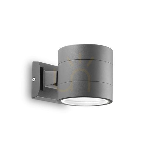 Prüfen Außenwandleuchte Ideallux SNIF ROUND AP1 Bianco weiß G9 144283