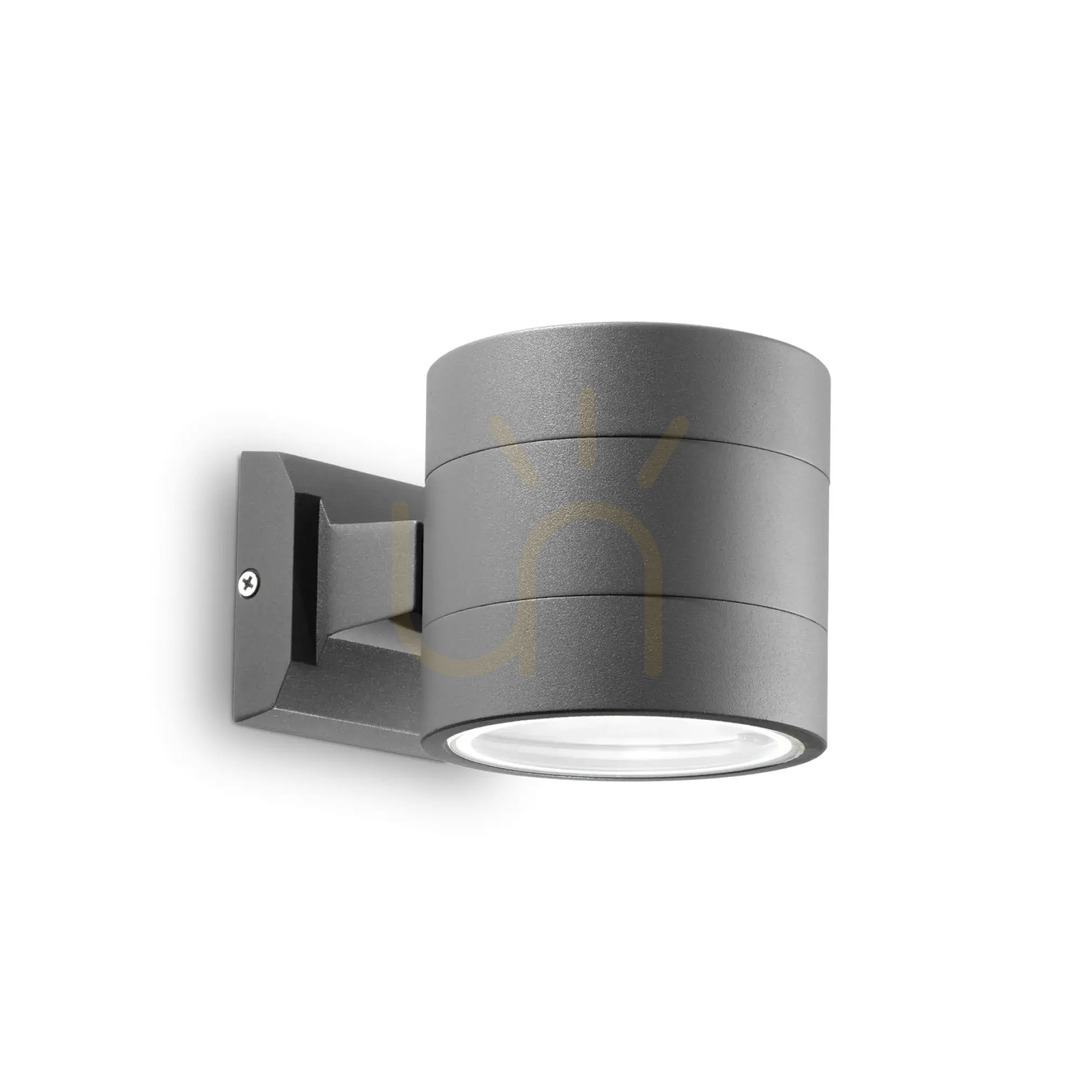 Aussicht Außenwandleuchte Ideallux SNIF ROUND AP1 Bianco weiß G9 144283 Außenwandleuchte Ideallux SNIF ROUND AP1 Bianco weiß G9 144283