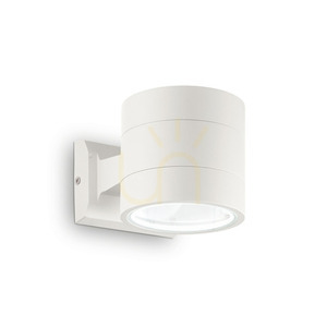 Außenwandleuchte Ideallux SNIF ROUND AP1 Bianco weiß G9 144283 0 Außenwandleuchte Ideallux SNIF ROUND AP1 Bianco weiß G9 144283 small 0