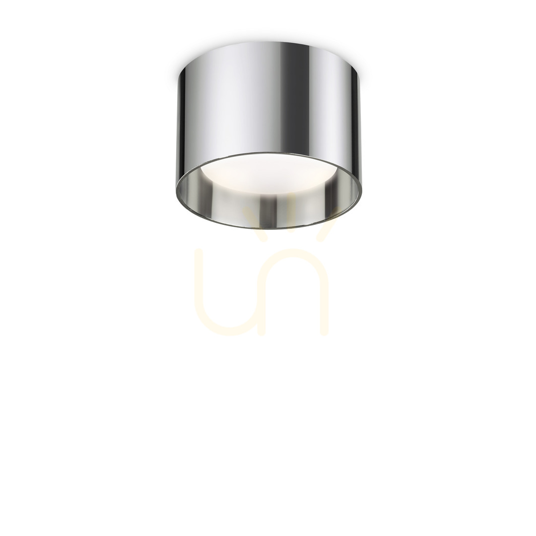 Prüfen Plafond Ideallux Spike PL1 Rund Chrom GX53 10 cm 310886 Plafond Ideallux Spike PL1 Rund Chrom GX53 10 cm 310886