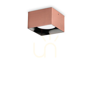 Plafond Ideallux Spike PL1 Square rame kupfer GX53 10 cm 328812 small 0