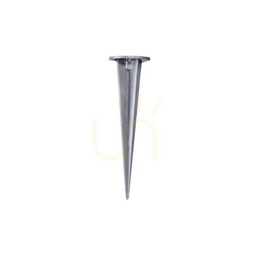 Prüfen Erdspieß Ideallux STARLIGHT grau Metall 17 cm 245089