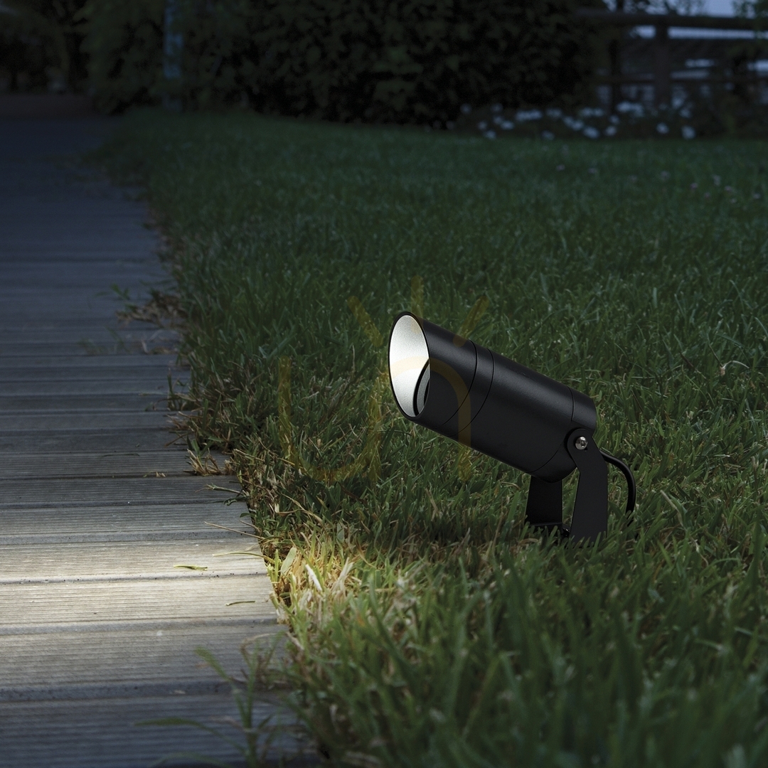 Aussicht Strahler Ideallux STARLIGHT grau LED 10W 4000K IP68 245072 Strahler Ideallux STARLIGHT grau LED 10W 4000K IP68 245072