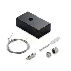 Pendelkabel Set Ideallux STEEL Single Cable 2 m schwarz Deckenbaldachin 276304 1 Pendelkabel Set Ideallux STEEL Single Cable 2 m schwarz Deckenbaldachin 276304 small 1