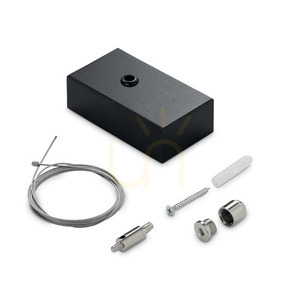 Pendelkabel Set Ideallux STEEL Single Cable 2 m schwarz Deckenbaldachin 276304 0 Pendelkabel Set Ideallux STEEL Single Cable 2 m schwarz Deckenbaldachin 276304 small 0