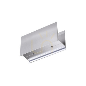 Zubehör Ideallux STEEL Kit Straight Continuous silber Aluminium 271712 small 0