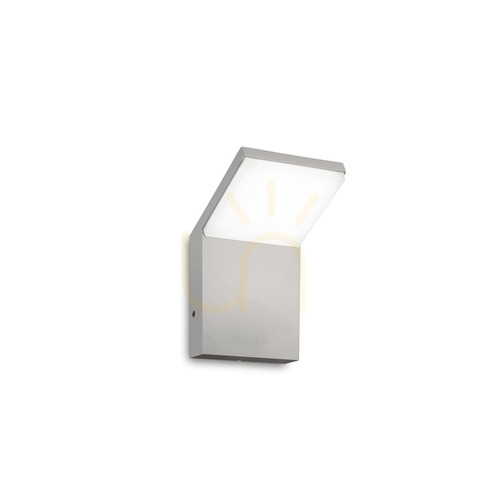 Prüfen Außenwandleuchte Ideallux Style 322643 weiß LED 8,5W 4000K Aluminium IP54
