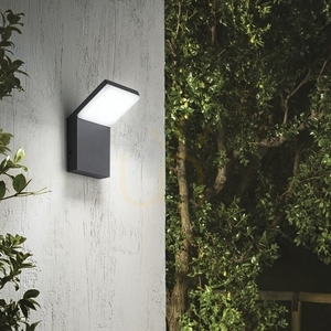 Außenwandleuchte Ideallux Style Sensor anthrazit LED 9W 4000K 221519 small 1