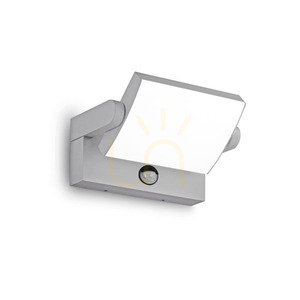 Außenwandleuchte Ideallux Swipe AP Sensor grau LED 21W 326870 small 0