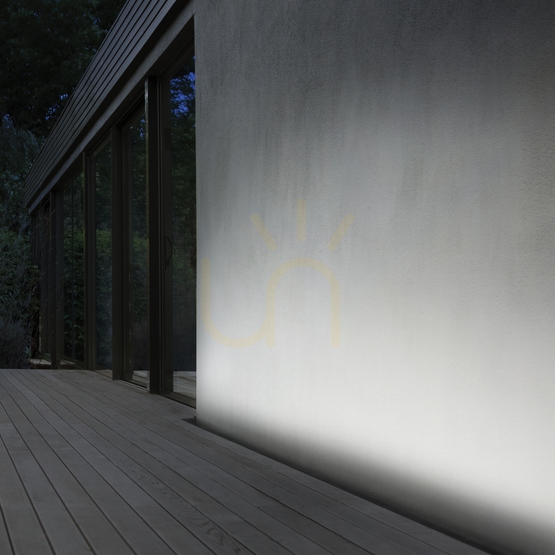 Aussicht Strahler Ideallux THOR 261331 anthrazit LED 20W 3000K außen 50 cm Strahler Ideallux THOR 261331 anthrazit LED 20W 3000K außen 50 cm