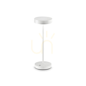 Tischleuchte Ideallux Toffee TL Bianco Weiß LED 2W Metall 311715 0 Tischleuchte Ideallux Toffee TL Bianco Weiß LED 2W Metall 311715 small 0