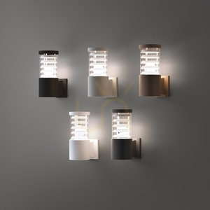 Außenwandleuchte Ideal Lux Tronco AP1 anthrazit E27 25 cm 027005 small 1
