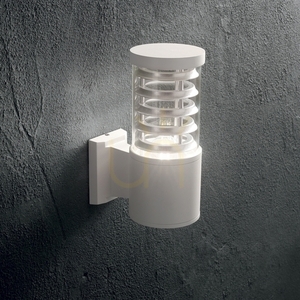 Außenwandleuchte Ideallux TRONCO AP1 Bianco weiß E27 IP44 118659 small 1