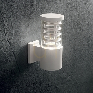 Außenwandleuchte Ideallux TRONCO AP1 Bianco weiß E27 IP44 118659 small 2