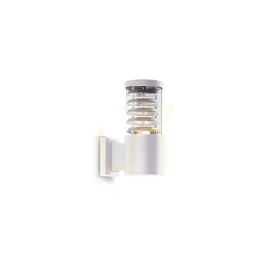 Außenwandleuchte Ideallux TRONCO AP1 Bianco weiß E27 IP44 118659 small 0