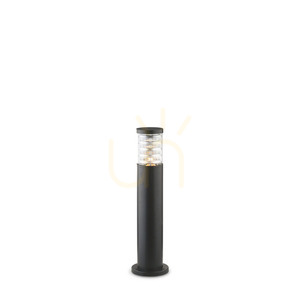 Außenstehleuchte Ideallux TRONCO PT1 H60 schwarz Aluminium E27 004730 small 0