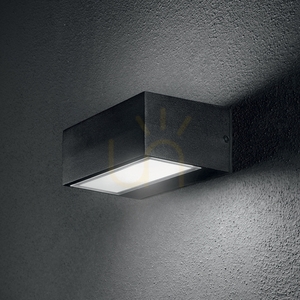 Außenwandleuchte Ideallux TWIN AP1 NERO schwarz G9 IP54 Aluminium 115375 small 2