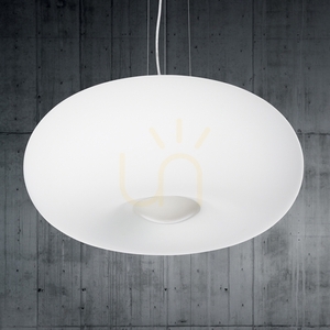 Pendelleuchte Ideallux ULISSE SP3 D42 weiß Glas 3-flammig E27 095226 small 2