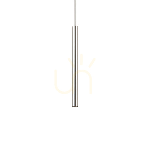 Prüfen Pendelleuchte Ideallux Ultrathin Round Chrom 6 cm LED 11,5W 187662