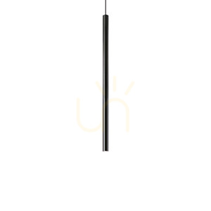 Pendelleuchte Ideallux Look Ultrathin Round schwarz LED 11,5W 3000K 156699 small 0
