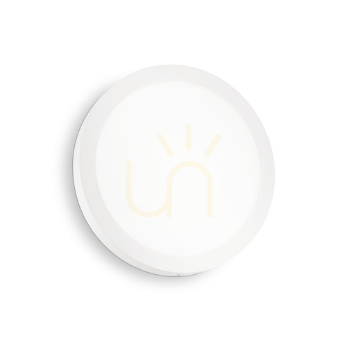 Prüfen Plafond Ideallux Universal PL D30 Round LED 22W 4000K weiß 321738