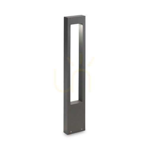 Prüfen Außenstehleuchte Ideallux VEGA PT1 Anthrazit G9 80 cm Aluminium 136028