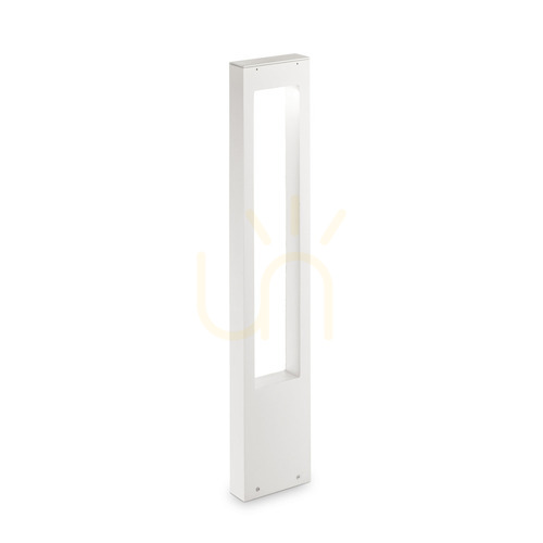 Prüfen Außenstehleuchte Ideallux Vega PT1 Weiß Aluminium G9 80 cm 136035