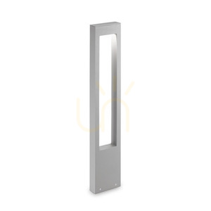Außenstehleuchte Ideallux Vega PT1 grau G9 80 cm Aluminium 136042 small 0
