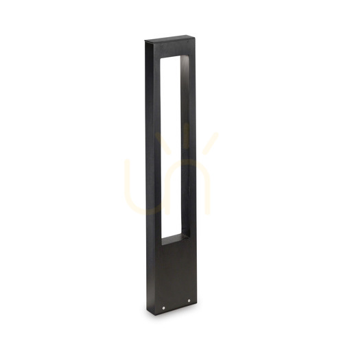 Prüfen Außenstehleuchte Ideallux VEGA PT1 schwarz Aluminium G9 80 cm 136059