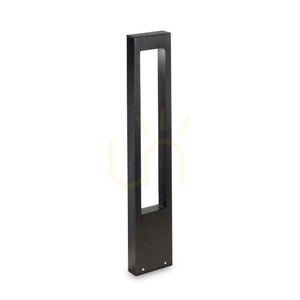 Außenstehleuchte Ideallux VEGA PT1 schwarz Aluminium G9 80 cm 136059 small 0