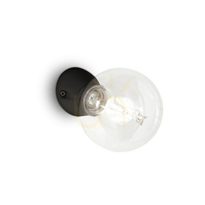 Wandleuchte Ideallux Winery AP1 Nero schwarz Keramik E27 180304 small 0
