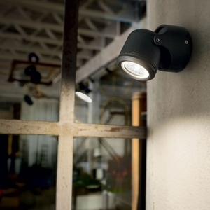 Außenwandleuchte Ideallux XENO AP1 grau GU10 Aluminium IP44 129471 1 Außenwandleuchte Ideallux XENO AP1 grau GU10 Aluminium IP44 129471 small 1