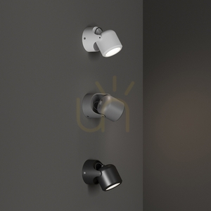 Außenwandleuchte Ideallux XENO AP1 grau GU10 Aluminium IP44 129471 2 Außenwandleuchte Ideallux XENO AP1 grau GU10 Aluminium IP44 129471 small 2