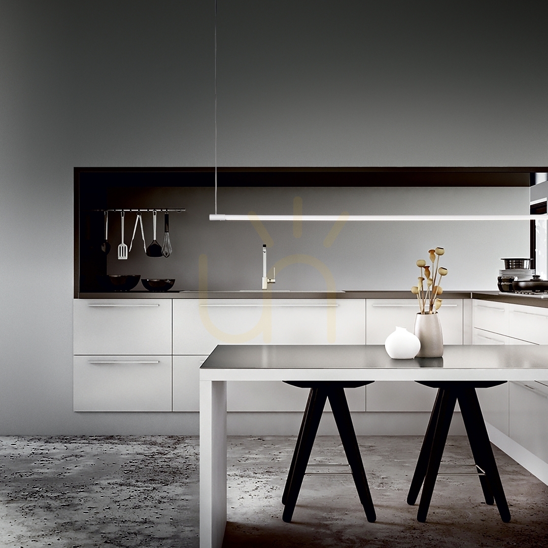 Aussicht Pendelleuchte Ideallux Yoko SP Nero schwarz LED 17W 146 cm 258928 Pendelleuchte Ideallux Yoko SP Nero schwarz LED 17W 146 cm 258928