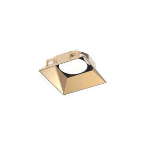 Reflektor Ideallux ZEUS Square Gold Polystyrol 8,9 cm 323831 small 0