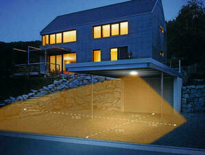 Steinel DL Vario Quattro S LED-Deckenleuchte mit Bewegungsmelder, weiß, 9,8 W, 3000 K small 2