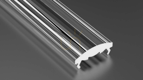 Prüfen Lampenschirm für LED-Profil LUMINES BASIC PMMA 30 Linse 2 m