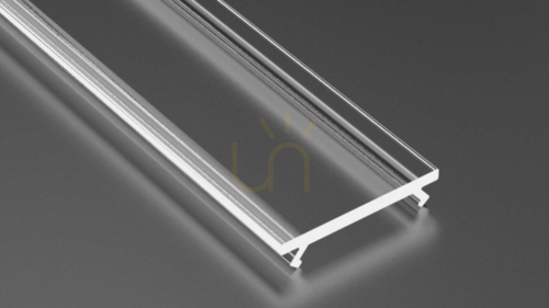 Prüfen Lampenschirm für LED-Profil LUMINES PMMA BASIC V2 transparent 2m