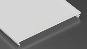LUMINES SWIDE LED-Profilabdeckung aus PMMA, opalweiß, 1 m small 0