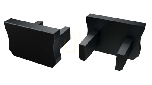 Prüfen Kappe für LUMINES X LED-Profil schwarz