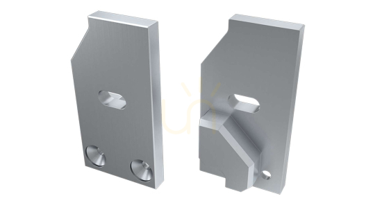 Prüfen ALU-Blindstopfen für LUMINES I6 6mm silber LED-Profil rechts mit Loch ALU-Blindstopfen für LUMINES I6 6mm silber LED-Profil rechts mit Loch